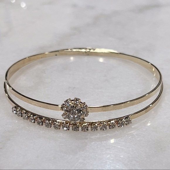 Ellesgallery Jewelry - NEW Art Deco RHINESTONE BRACELET